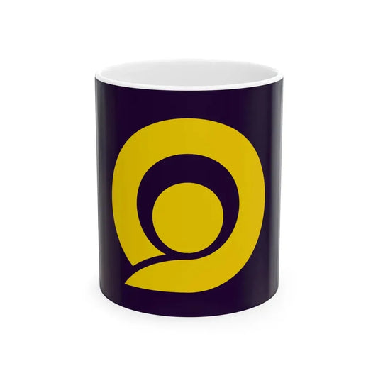 Flag of Tagami Niigata 4th version (Japan) White Coffee Mug 11oz - Go Mug Yourself