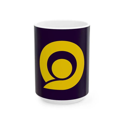 Flag of Tagami Niigata 4th version (Japan) White Coffee Mug 15oz - Go Mug Yourself