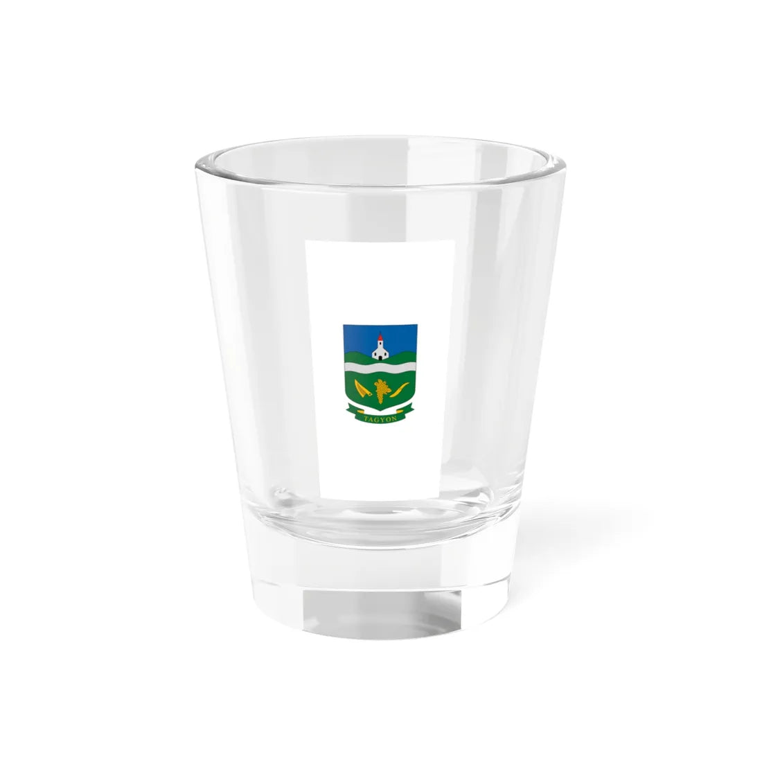 Flag of Tagyon (Hungary) Shot Glass 1.5oz 1.5oz - Go Mug Yourself