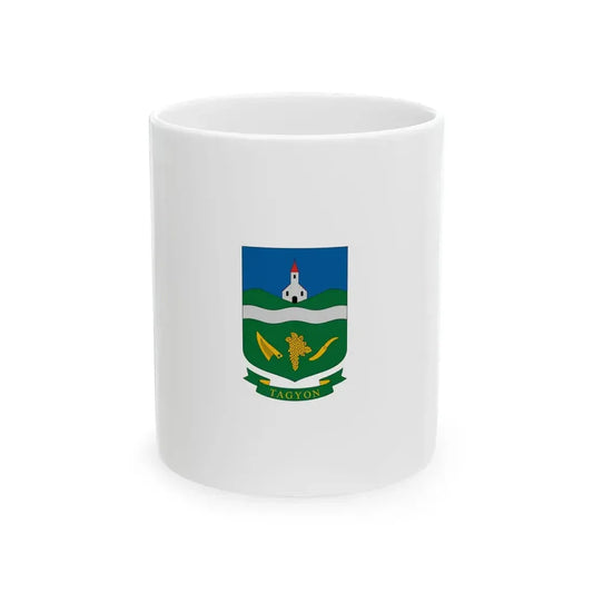 Flag of Tagyon (Hungary) White Coffee Mug 11oz - Go Mug Yourself