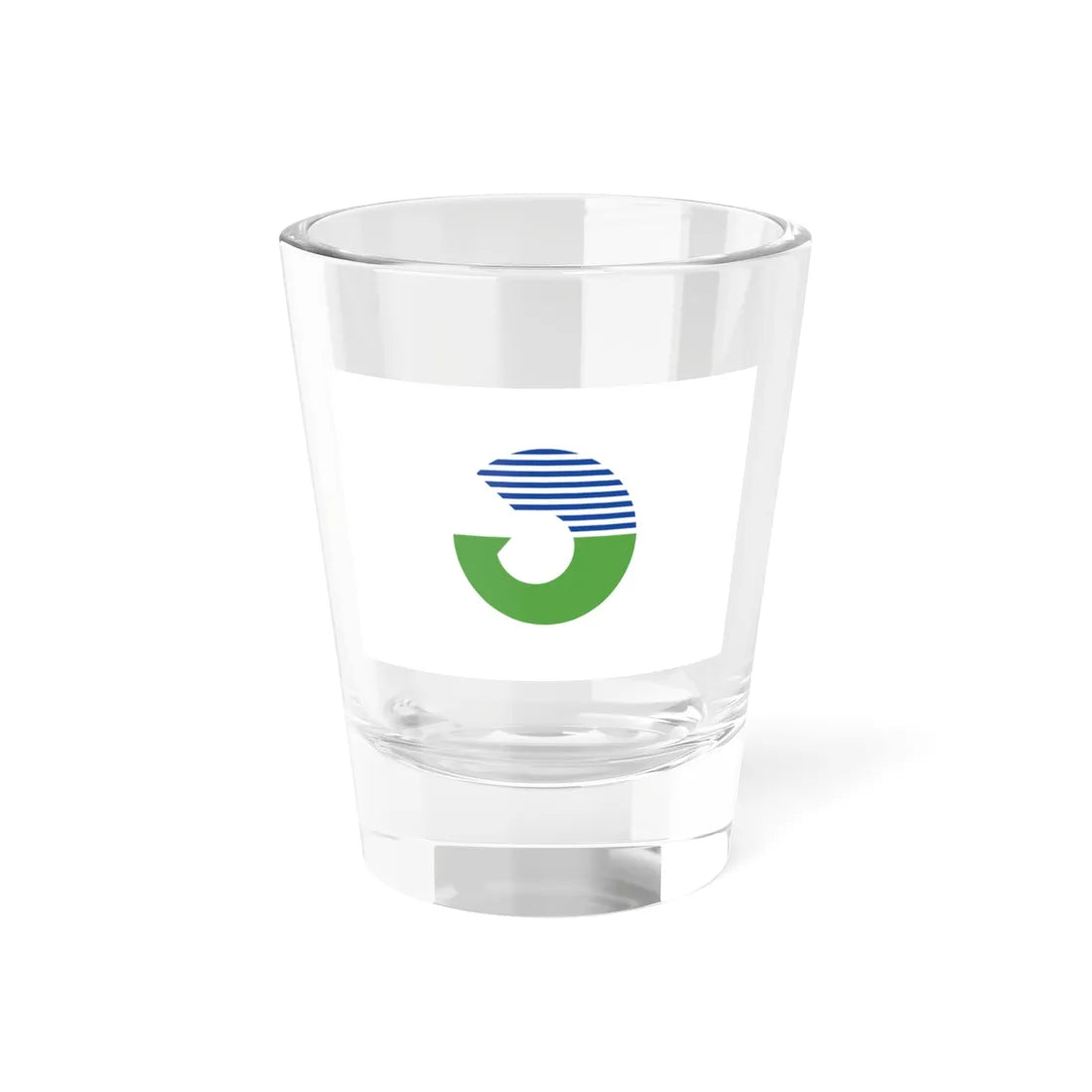 Flag of Tahara Aichi (Japan) Shot Glass 1.5oz 1.5oz - Go Mug Yourself
