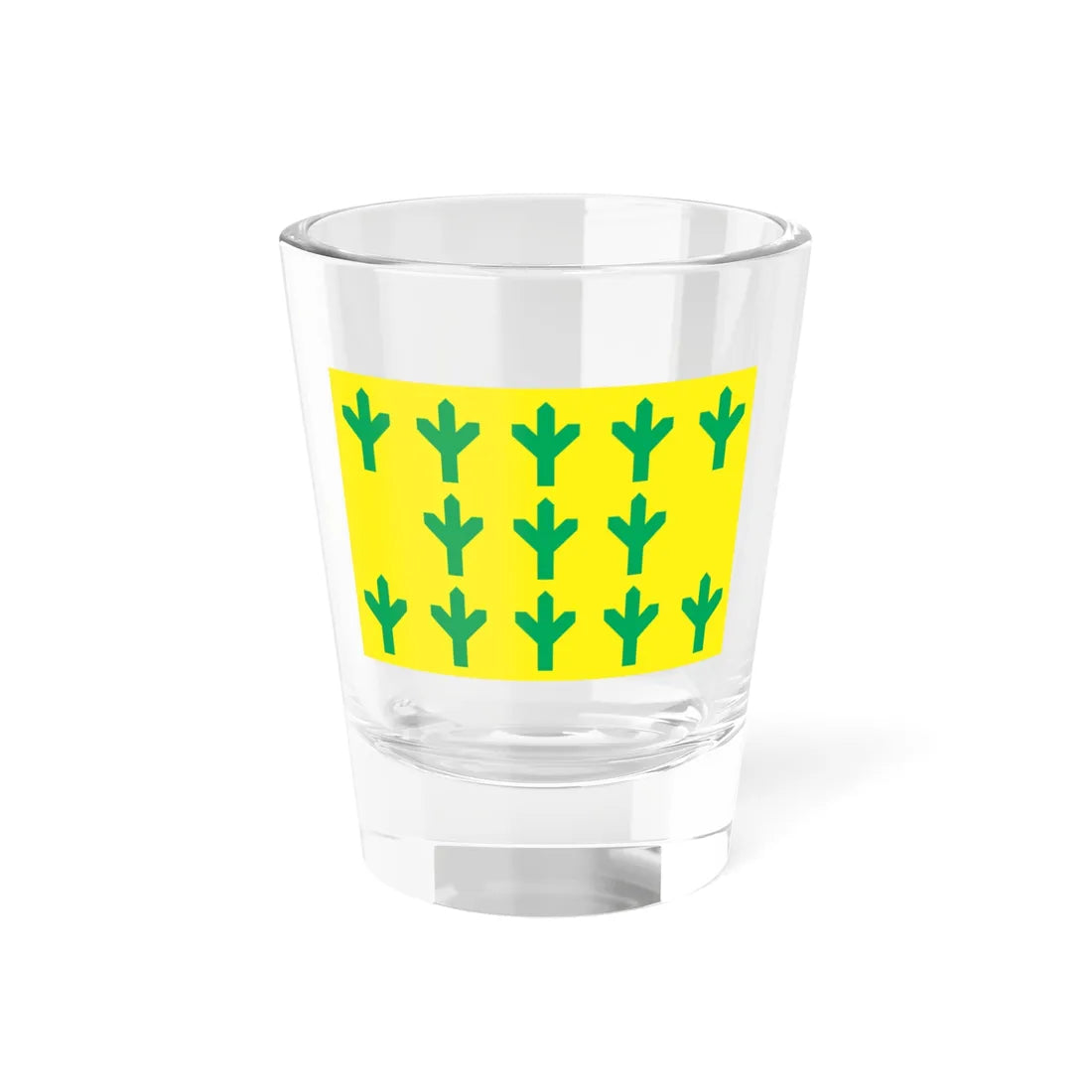 Flag of Taheva Parish (Estonia) Shot Glass 1.5oz 1.5oz - Go Mug Yourself
