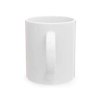 Flag of Tahiti since 1880 (France) White Coffee Mug - Go Mug Yourself