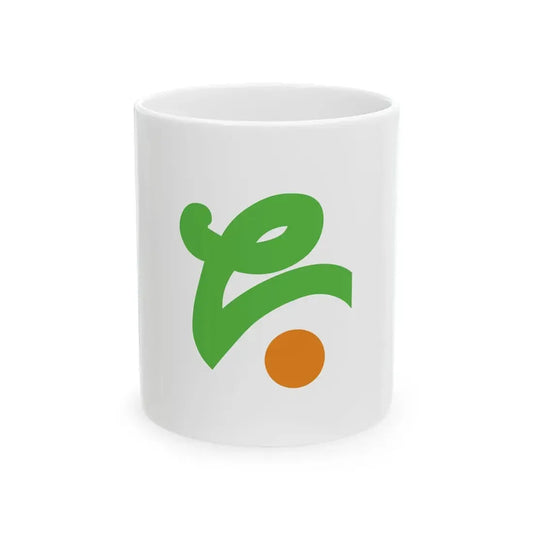 Flag of Taihaku Ward Sendai Miyagi (Japan) White Coffee Mug 11oz - Go Mug Yourself