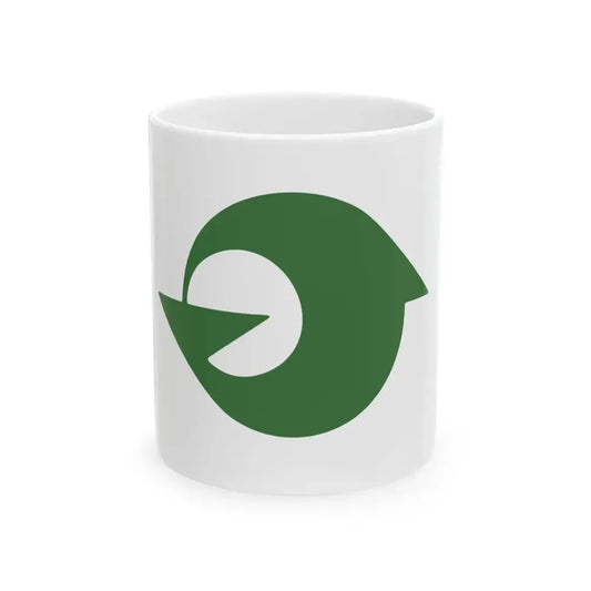 Flag of Taiji Wakayama (Japan) White Coffee Mug 11oz - Go Mug Yourself