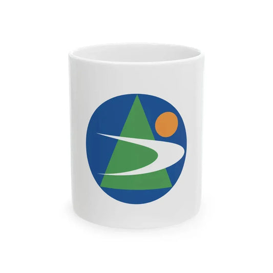 Flag of Tainai Niigata (Japan) White Coffee Mug 11oz - Go Mug Yourself