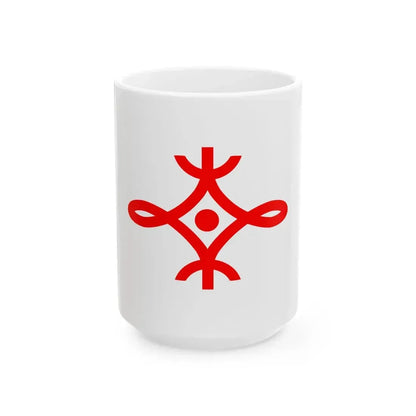 Flag of Taishi Hyogo (Japan) White Coffee Mug 15oz - Go Mug Yourself