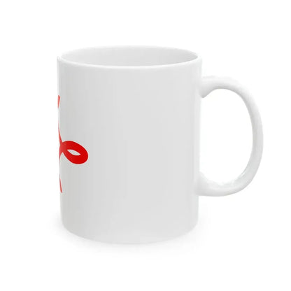 Flag of Taishi Hyogo (Japan) White Coffee Mug - Go Mug Yourself