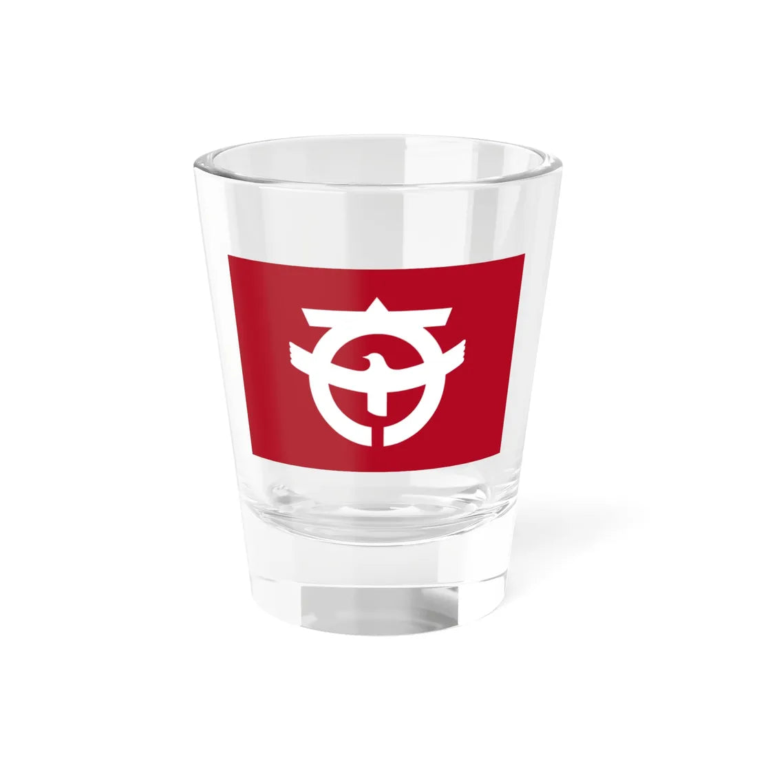 Flag of Taishi Osaka (Japan) Shot Glass 1.5oz 1.5oz - Go Mug Yourself