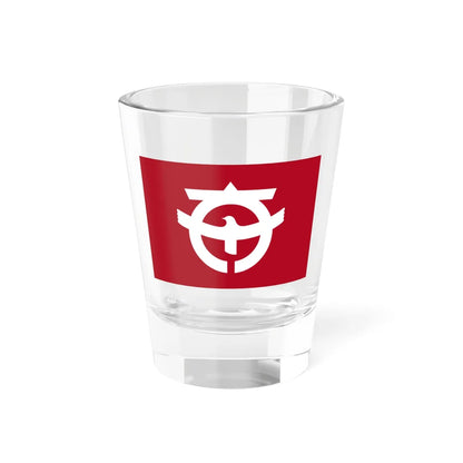Flag of Taishi Osaka (Japan) Shot Glass 1.5oz 1.5oz - Go Mug Yourself