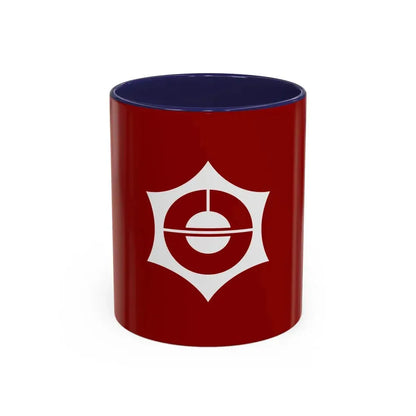 Flag of Taito Tokyo Japan - Accent Coffee Mug 11oz Navy - Go Mug Yourself