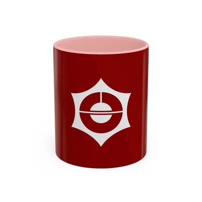 Flag of Taito Tokyo Japan - Accent Coffee Mug 11oz Pink - Go Mug Yourself