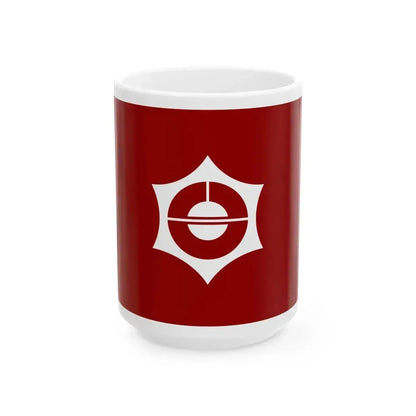 Flag of Taito Tokyo Japan - White Coffee Mug 15oz - Go Mug Yourself