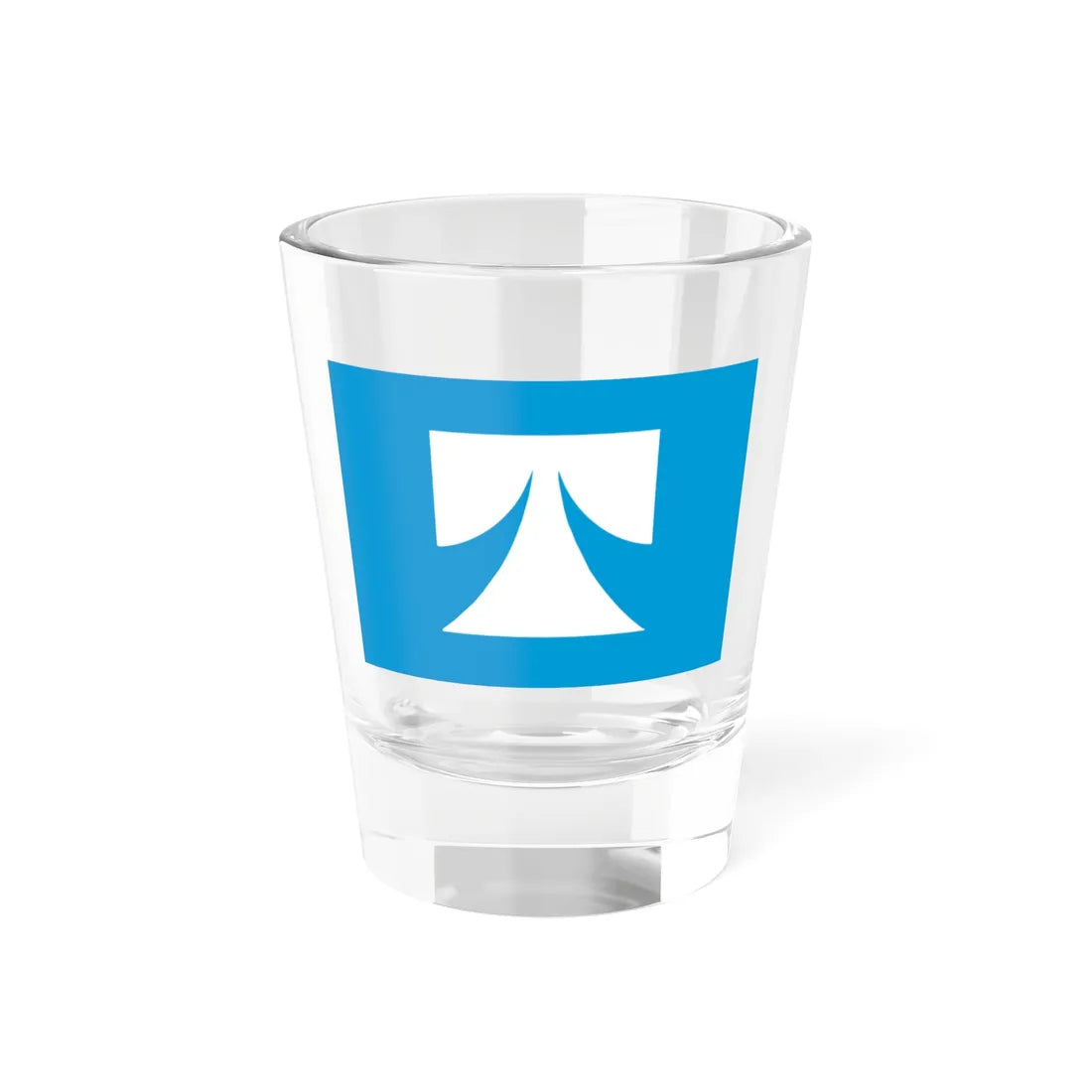 Flag of Taiwa Miyagi (Japan) Shot Glass 1.5oz 1.5oz - Go Mug Yourself