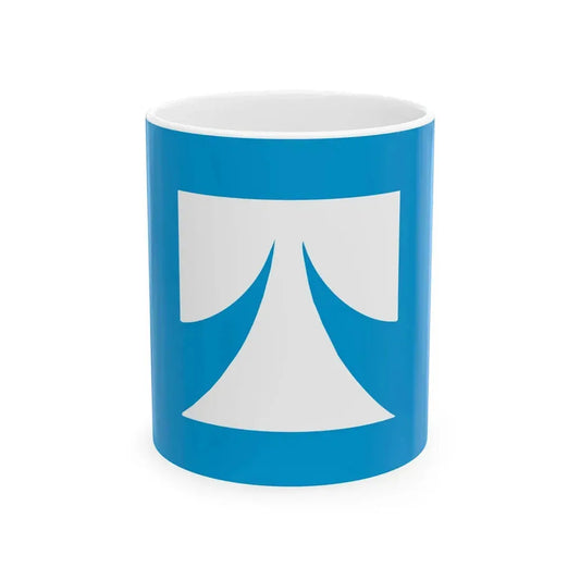 Flag of Taiwa Miyagi (Japan) White Coffee Mug 11oz - Go Mug Yourself