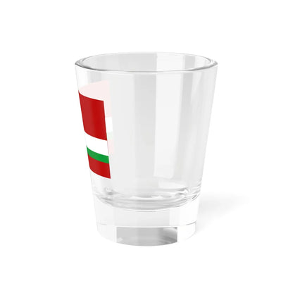 Flag of Tajikistan 1991-1992 variant 2-3 (Tajikistan) Shot Glass 1.5oz - Go Mug Yourself