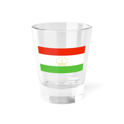 Flag of Tajikistan WFB 2000 (Tajikistan) Shot Glass 1.5oz 1.5oz - Go Mug Yourself