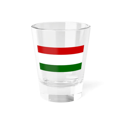 Flag of Tajikistan without a crown and stars (Tajikistan) Shot Glass 1.5oz 1.5oz - Go Mug Yourself