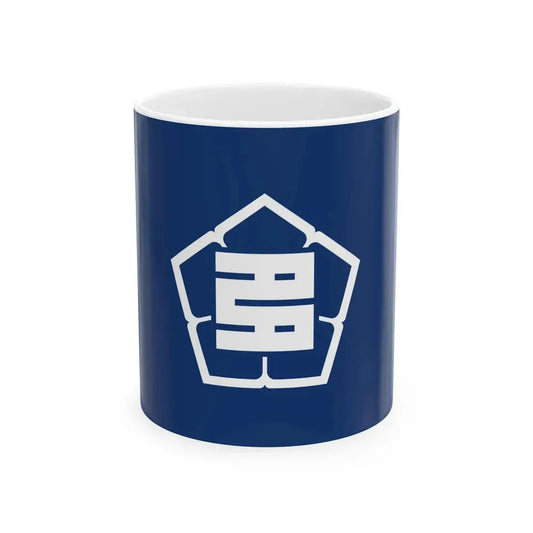 Flag of Tajimi Gifu (Japan) White Coffee Mug 11oz - Go Mug Yourself