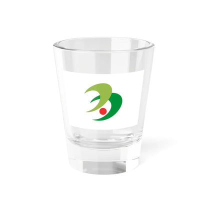 Flag of Taka Hyogo (Japan) Shot Glass 1.5oz 1.5oz - Go Mug Yourself