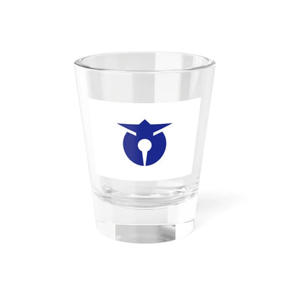 Flag of Takahagi Ibaraki (Japan) Shot Glass 1.5oz 1.5oz - Go Mug Yourself