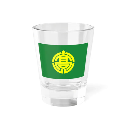Flag of Takaharu Miyazaki (Japan) Shot Glass 1.5oz 1.5oz - Go Mug Yourself