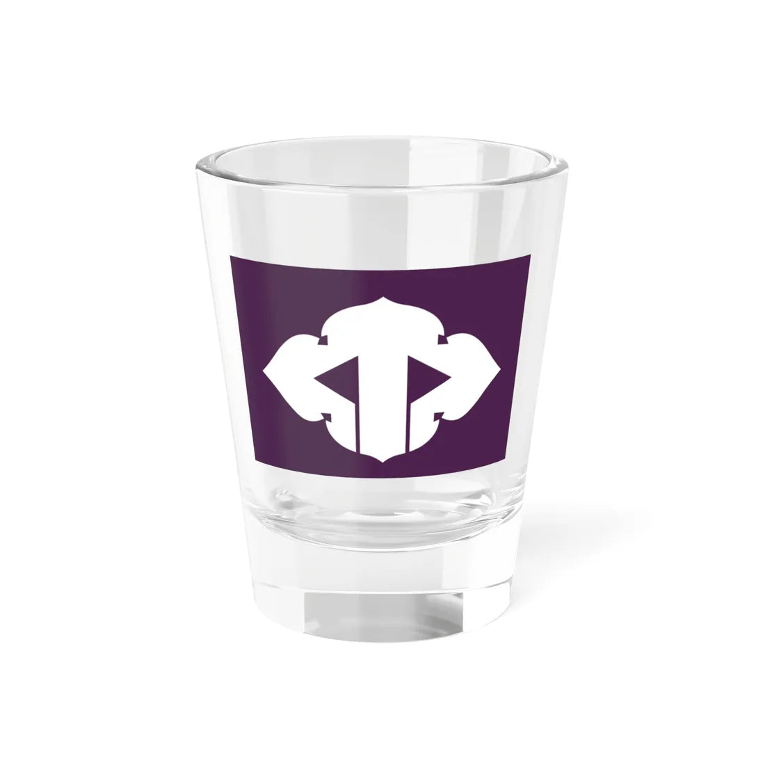 Flag of Takahashi Okayama (Japan) Shot Glass 1.5oz 1.5oz - Go Mug Yourself