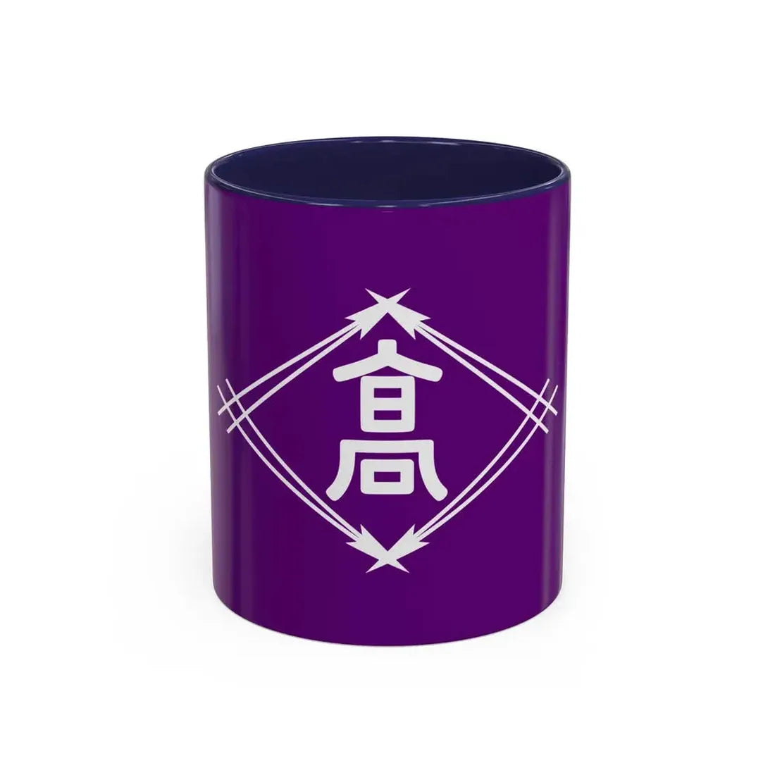 Flag of Takamatsu Kagawa Japan - Accent Coffee Mug 11oz Navy - Go Mug Yourself