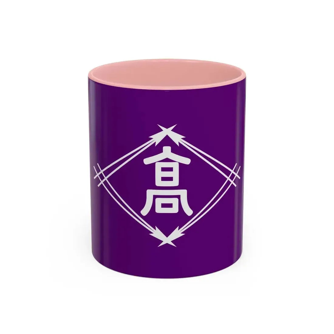 Flag of Takamatsu Kagawa Japan - Accent Coffee Mug 11oz Pink - Go Mug Yourself