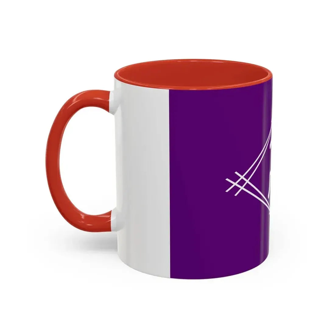Flag of Takamatsu Kagawa Japan - Accent Coffee Mug - Go Mug Yourself
