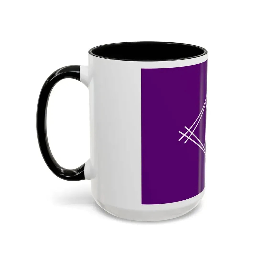 Flag of Takamatsu Kagawa Japan - Accent Coffee Mug - Go Mug Yourself