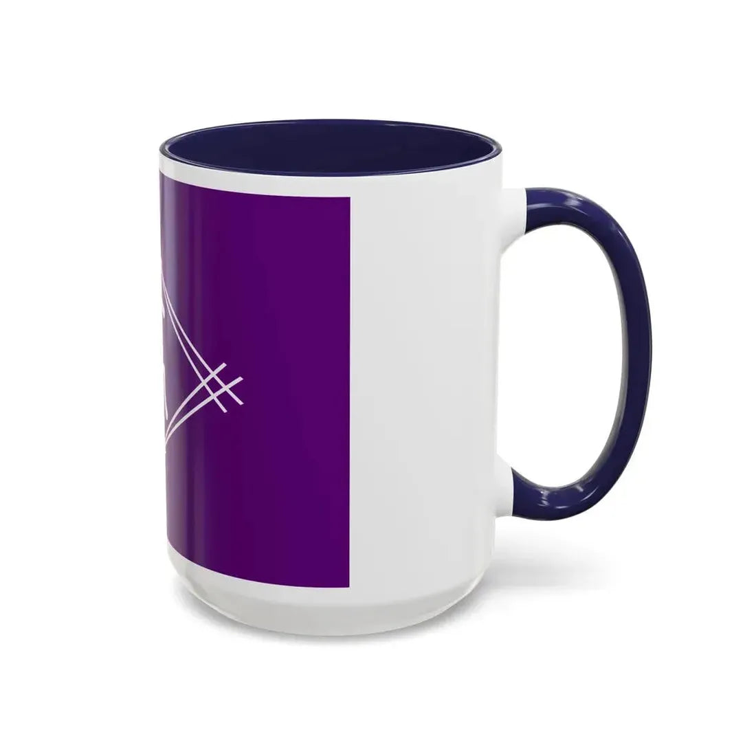 Flag of Takamatsu Kagawa Japan - Accent Coffee Mug - Go Mug Yourself