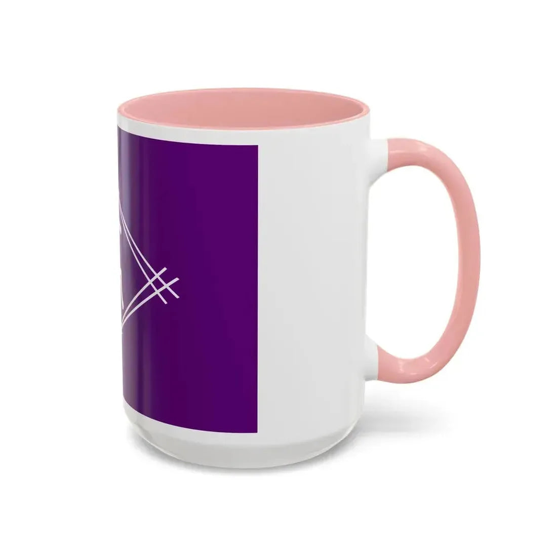 Flag of Takamatsu Kagawa Japan - Accent Coffee Mug - Go Mug Yourself