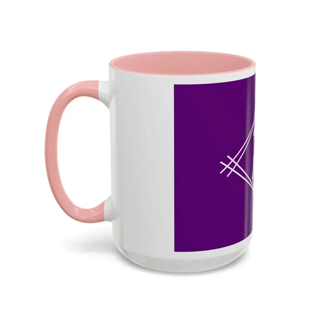 Flag of Takamatsu Kagawa Japan - Accent Coffee Mug - Go Mug Yourself
