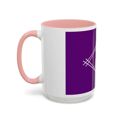 Flag of Takamatsu Kagawa Japan - Accent Coffee Mug - Go Mug Yourself