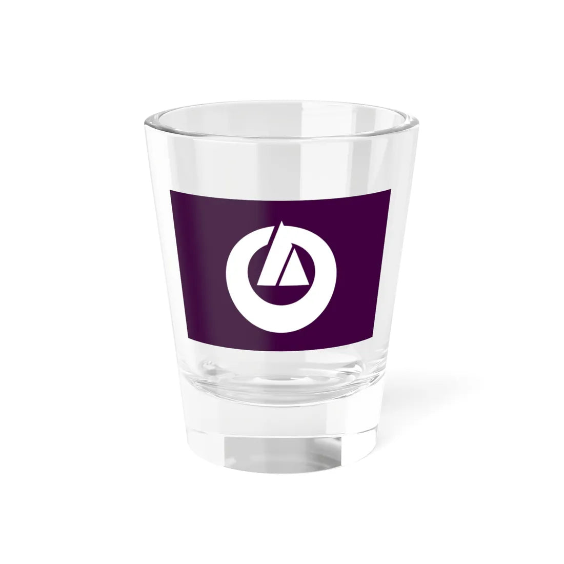 Flag of Takamori Kumamoto (Japan) Shot Glass 1.5oz 1.5oz - Go Mug Yourself