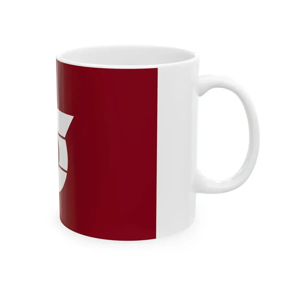 Flag of Takamori Nagano (Japan) White Coffee Mug - Go Mug Yourself