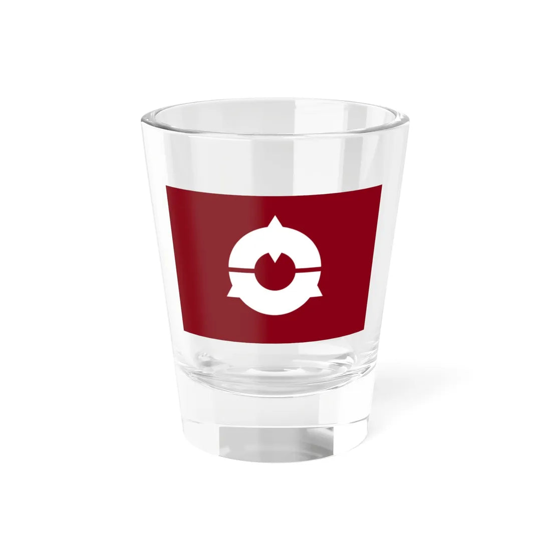 Flag of Takanabe Miyazaki (Japan) Shot Glass 1.5oz 1.5oz - Go Mug Yourself