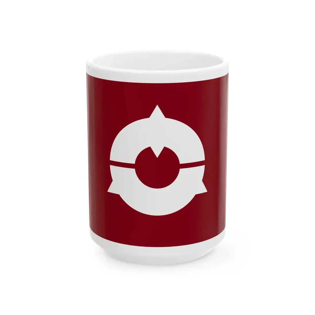 Flag of Takanabe Miyazaki (Japan) White Coffee Mug 15oz - Go Mug Yourself