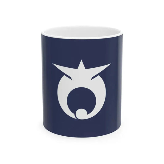 Flag of Takanezawa Tochigi (Japan) White Coffee Mug 11oz - Go Mug Yourself