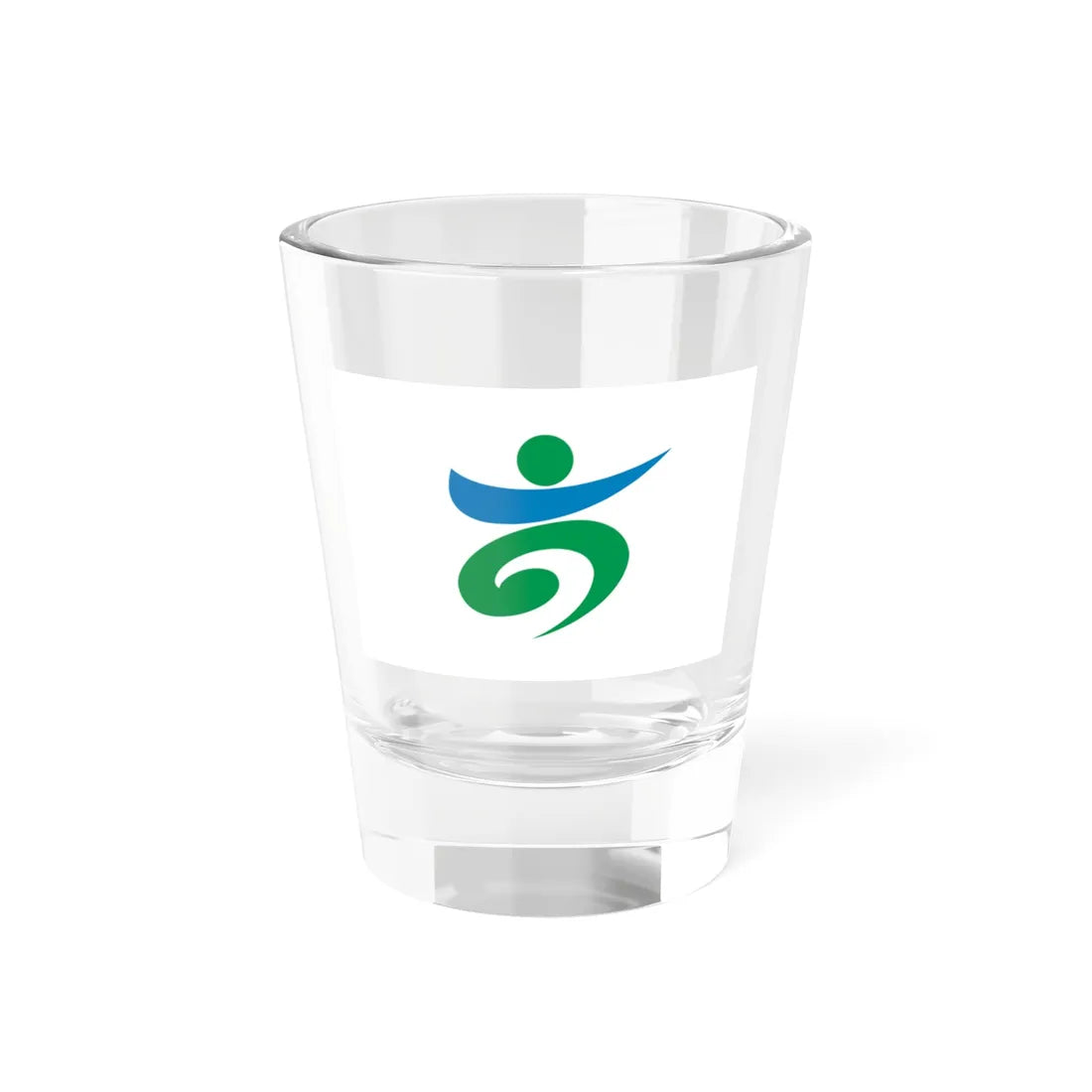 Flag of Takaoka Toyama (Japan) Shot Glass 1.5oz 1.5oz - Go Mug Yourself