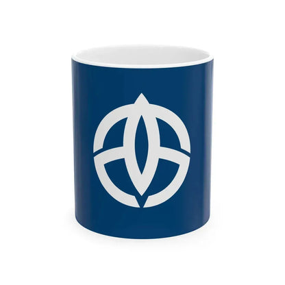 Flag of Takasago Hyogo (Japan) White Coffee Mug 11oz - Go Mug Yourself