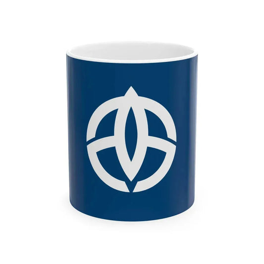 Flag of Takasago Hyogo (Japan) White Coffee Mug 11oz - Go Mug Yourself