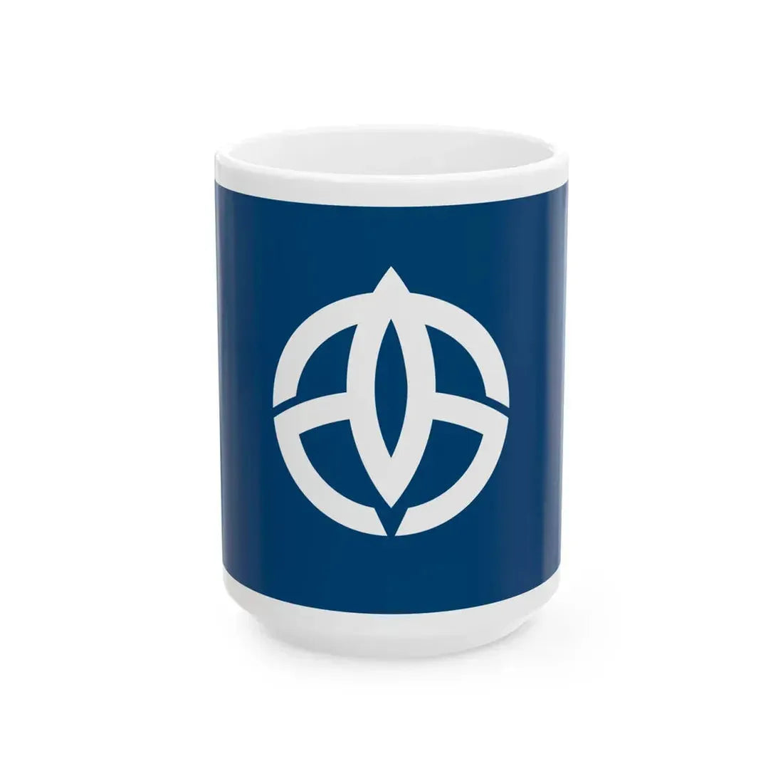 Flag of Takasago Hyogo (Japan) White Coffee Mug 15oz - Go Mug Yourself
