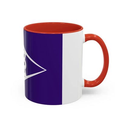 Flag of Takasaki Gunma Japan - Accent Coffee Mug - Go Mug Yourself