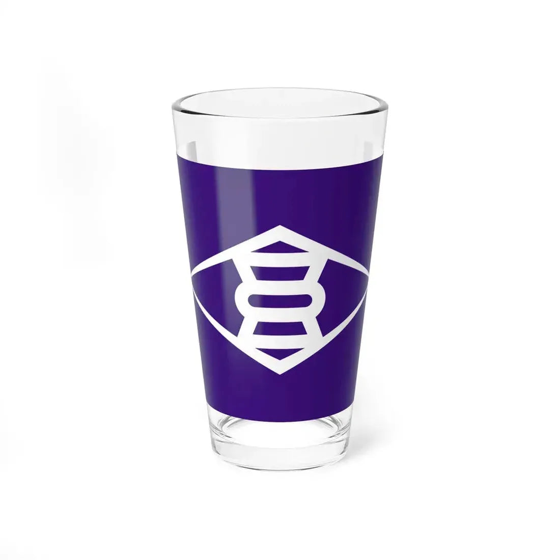 Flag of Takasaki Gunma Japan - Pint Glass 16oz 16oz - Go Mug Yourself