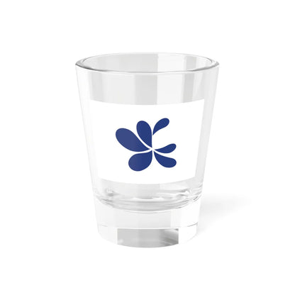 Flag of Takashima Shiga (Japan) Shot Glass 1.5oz 1.5oz - Go Mug Yourself
