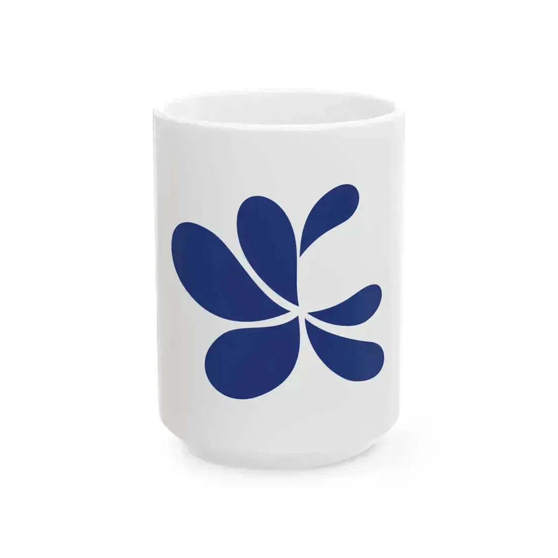 Flag of Takashima Shiga (Japan) White Coffee Mug 15oz - Go Mug Yourself