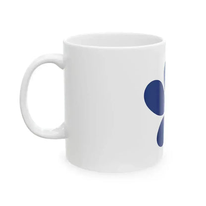 Flag of Takashima Shiga (Japan) White Coffee Mug - Go Mug Yourself