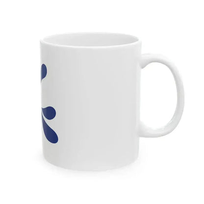 Flag of Takashima Shiga (Japan) White Coffee Mug - Go Mug Yourself